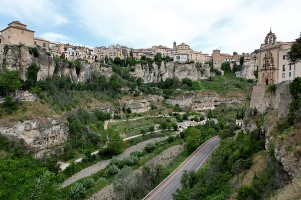 General view of Cuenca town in the morning — Stock Photo, Image