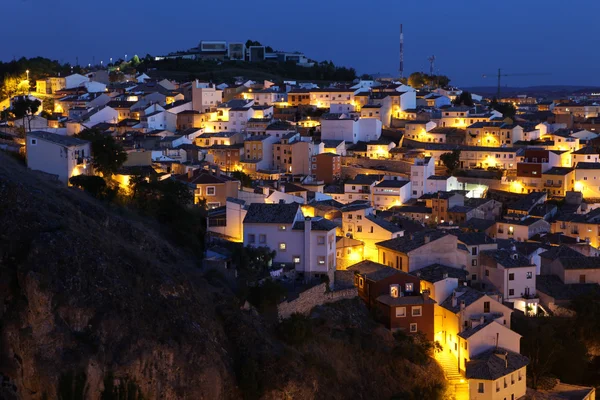 Vista pitoresca com casas de residência em Cuenca — Fotografia de Stock