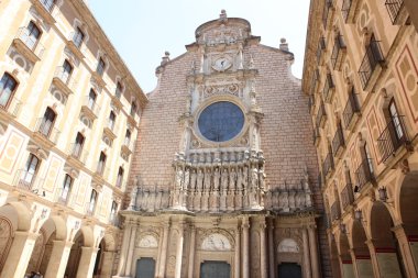 benedictine abbey adlı montserrat adlı Bazilikası'nın