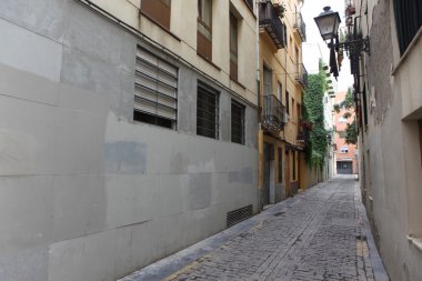 eski sokak Valencia, İspanya