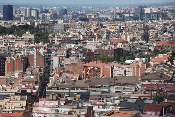 Vue aérienne de Barselona, Espagne — Photo