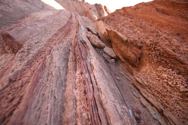 Formação de rochas na curva da ferradura em Utah, EUA — Fotografia de Stock