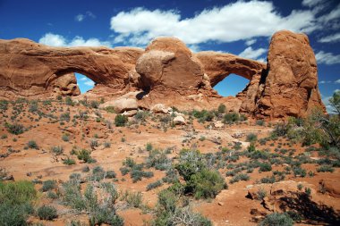 Arches Ulusal Parkı yakınlarında moab, ABD