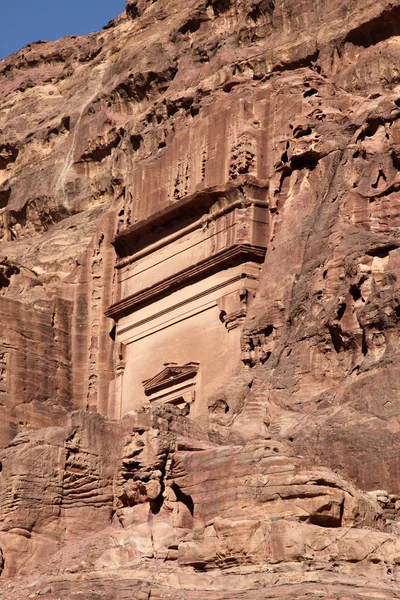 Nabataeans başkent (al khazneh) Petra, jordan — Stok fotoğraf