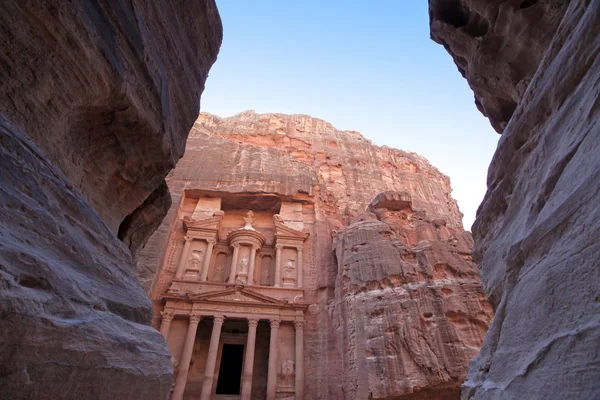 Heybetli manastırda: petra, jordan — Stok fotoğraf