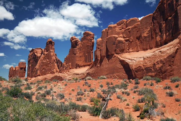 Arches Nationaalpark in utah, Verenigde Staten — Stockfoto