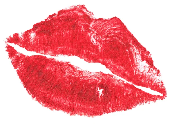 Belles lèvres rouges — Photo