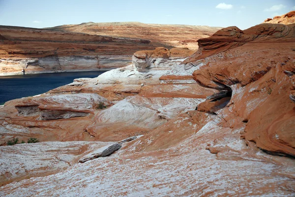 Formacje skalne w glen canyon, Stany Zjednoczone Ameryki — Zdjęcie stockowe