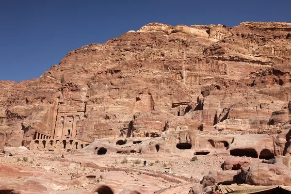 Nabataeans başkent (al khazneh) Petra, jordan — Stok fotoğraf