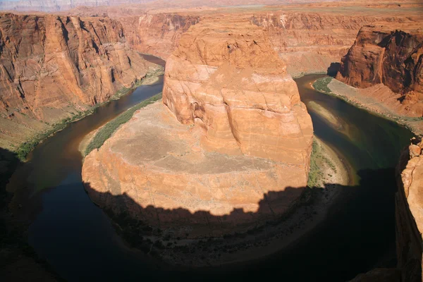 Vista della curva a ferro di cavallo nello Utah, Stati Uniti — Foto Stock