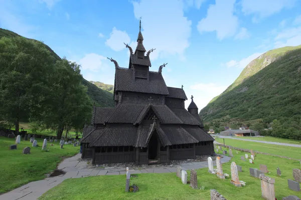 Borgund Stave church. — Stock Photo, Image