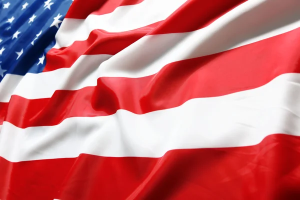 Close up of American flag Royalty Free Stock Photos