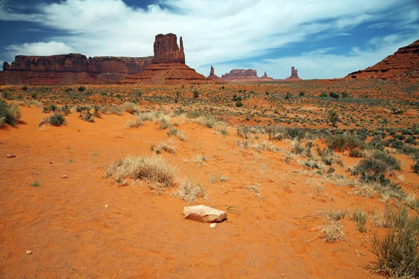 Monument Valley, cañón del desierto en Utah, EE.UU. —  Fotos de Stock