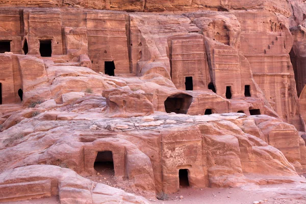 Petra Nabataeans capital (Al Khazneh), Jordania — Foto de Stock