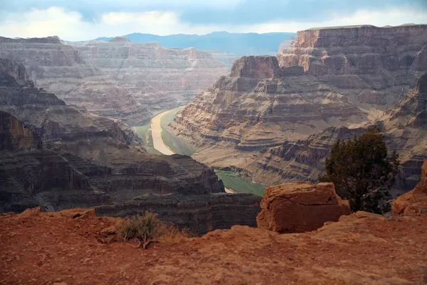 Grand Canyon and Colorado river — Stock Photo, Image