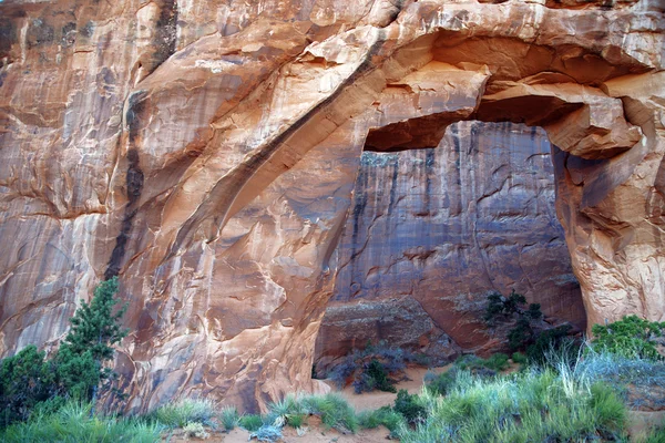 Formación rocosa en el Parque Nacional Arches, Utah, EE.UU. — Foto de Stock