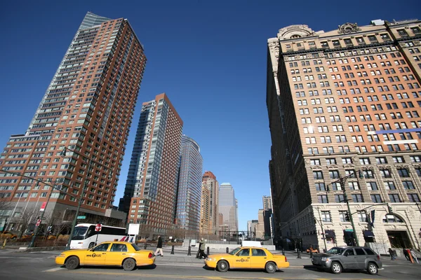 Rascacielos de Nueva York en Manhattan, EEUU — Foto de Stock