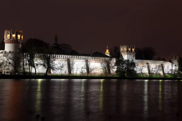 Russian orthodox churches in Novodevichy — Stock Photo, Image