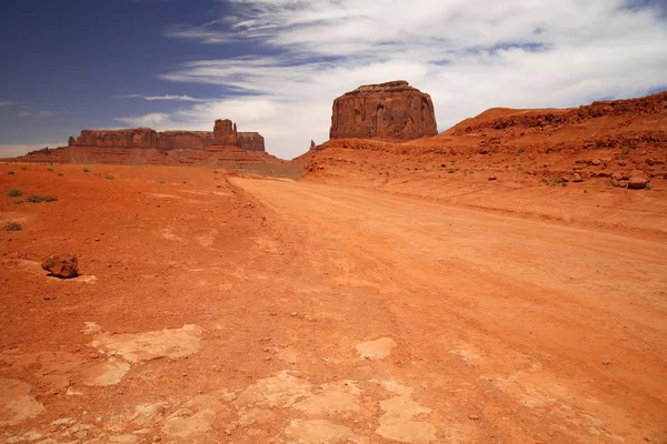 Monument Valley, desert canyon in Utah, USA — Stock Photo, Image