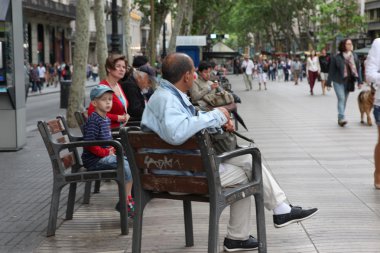 Barselona turistik sokakları