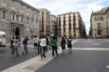 Barselona turistik sokakları