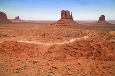 Monument valley, Utah, ABD çöl Kanyonu