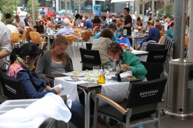Barselona sokak Cafe
