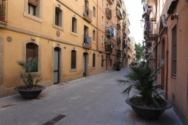 barcelona sokaklarına