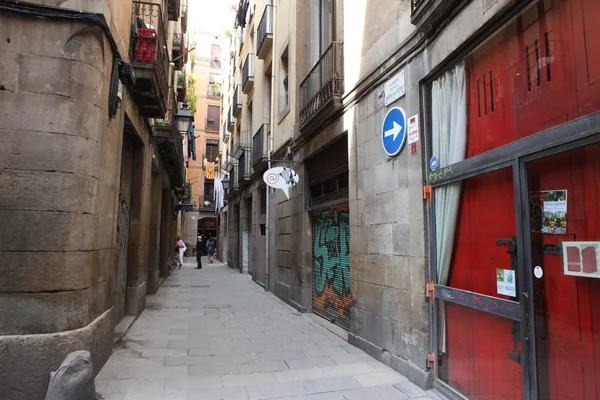 Calles de Barcelona — Foto de Stock