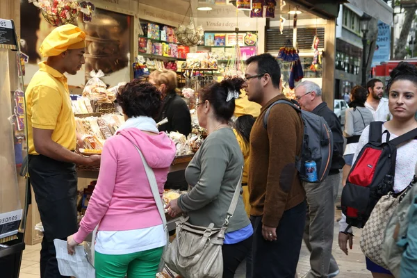 Shopping in Barcelona — Stock Photo, Image