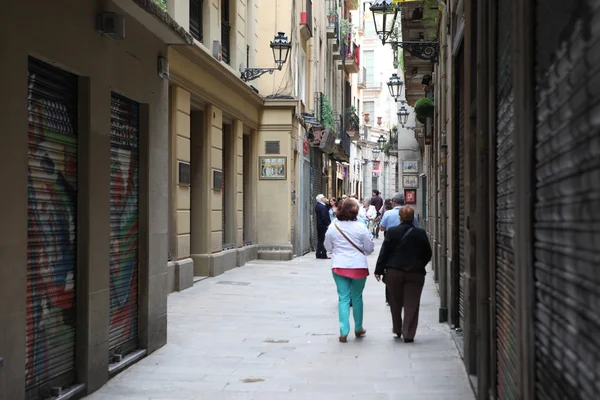 Rues de Barcelone — Photo