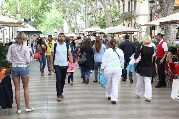 Winkelen in barcelona — Stockfoto