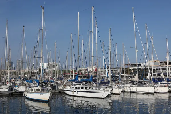 Barcelona marina — Stockfoto