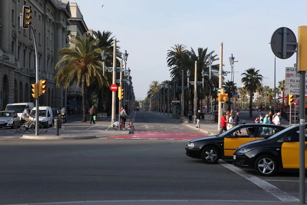 Streets in Barcelona — Stock Photo, Image