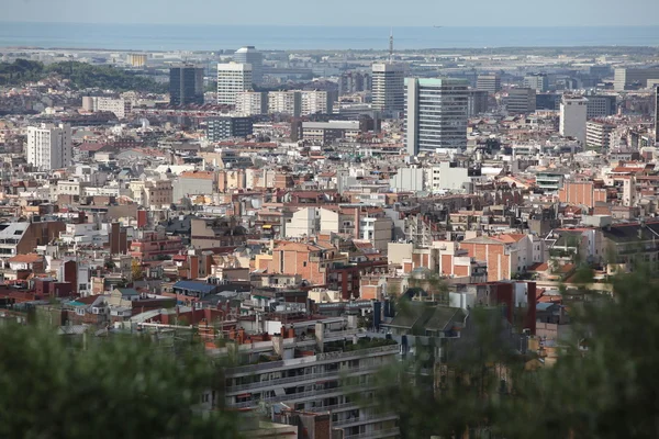 Vue aérienne de Barselona, Espagne — Photo