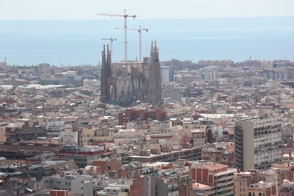 BARCELONA ESPAÑA: La Sagrada Familia — Foto de Stock