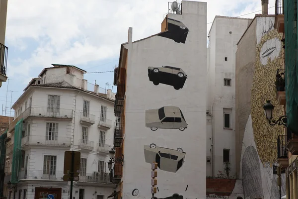 Rua em Valência, Espanha — Fotografia de Stock