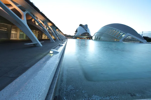 Ciudad de las Artes y las Ciencias, Valencia, España —  Fotos de Stock