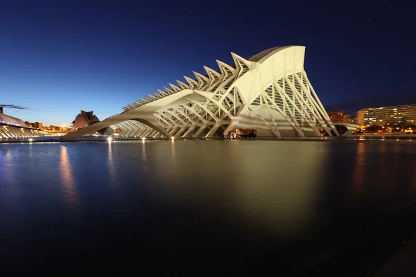 Città delle Arti e delle Scienze di Valencia — Foto Stock