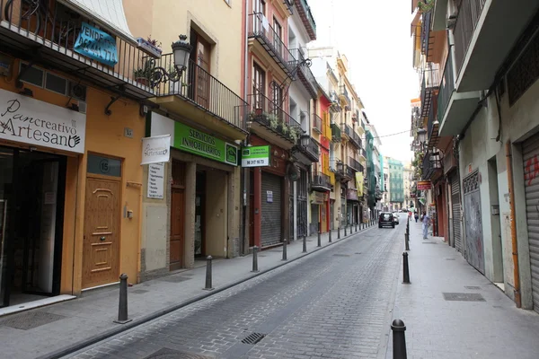 Jalan di Valencia, Spanyol — Stok Foto