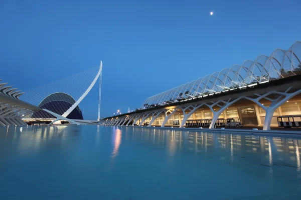 Stad van Kunsten en Wetenschappen in Valencia — Stockfoto