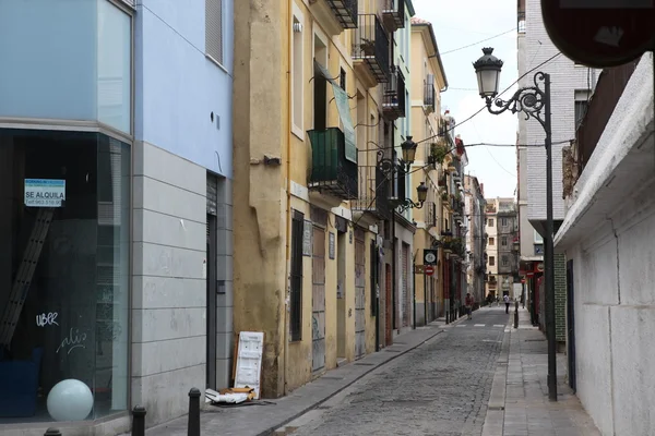 Улица в Валенсии, Испания — стоковое фото