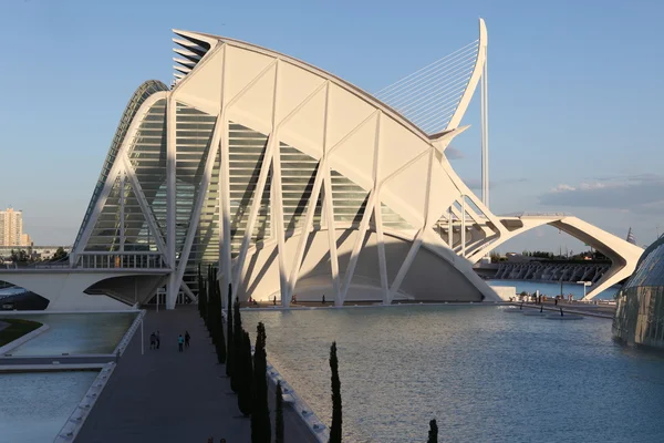 Ciudad de las Artes y las Ciencias, Valencia, España — Foto de Stock