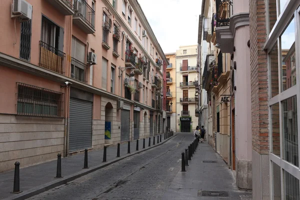 Straat in Valencia, Spanje — Stockfoto