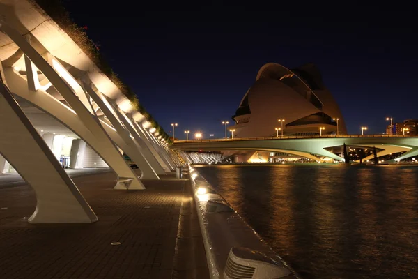 Città delle Arti e delle Scienze di Valencia — Foto Stock