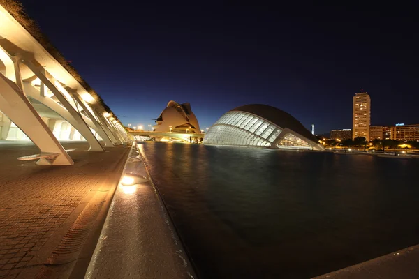 Valencia Sanat ve Bilim Şehri. — Stok fotoğraf