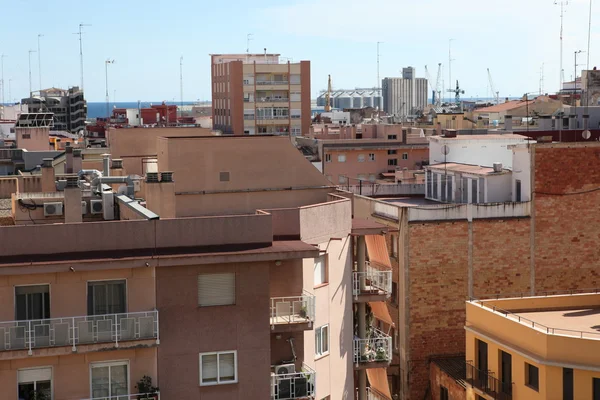 Telhados de Tarragona, Espanha — Fotografia de Stock