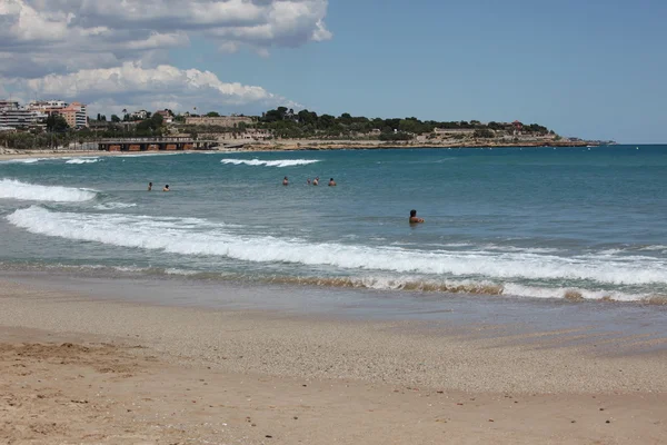 Beach in Tarragona, Spain — Stock Photo, Image