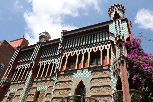 Berühmte casa vicens — Stockfoto