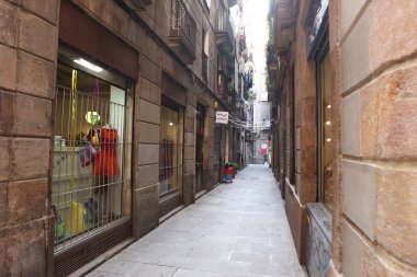 barcelona sokaklarına